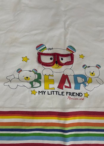 Nakışlı Erkek Çocuk Bornoz ve Havlu Seti - Görsel 6