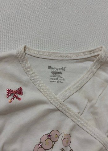 Pembe Uzun Kollu Bebek Kıyafet Takımı - Görsel 5