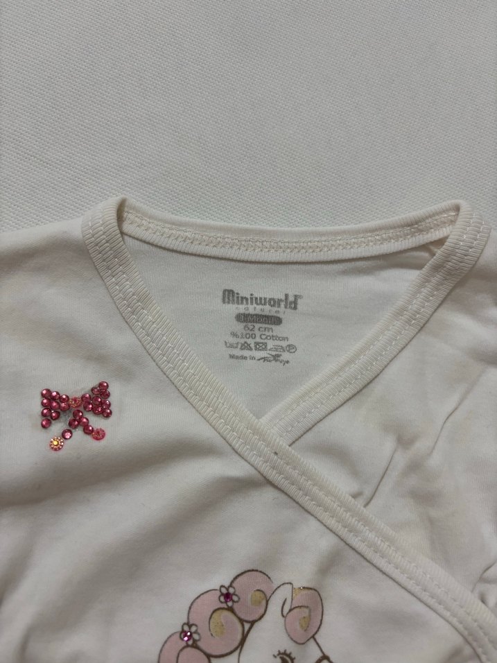 Pembe Uzun Kollu Bebek Kıyafet Takımı - Görsel 5