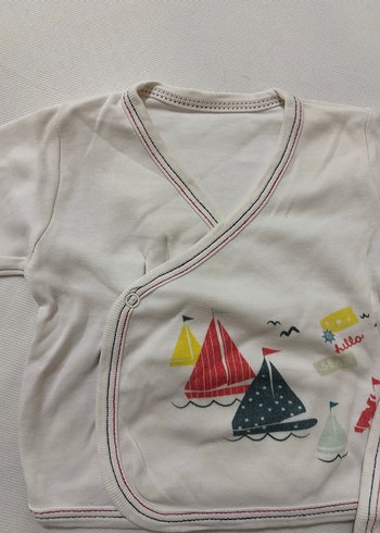 Bebek Erkek Renkli Baskılı 3'lü Takım - Görsel 4