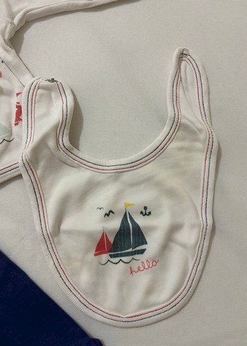 Bebek Erkek Renkli Baskılı 3'lü Takım - Görsel 3