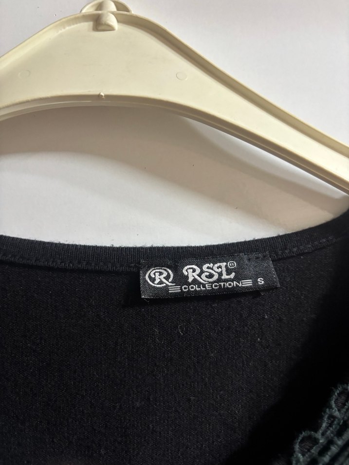 Siyah Dantel Detaylı Kadın Bluz - Görsel 4