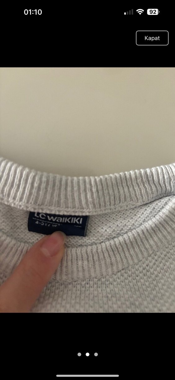 Erkek çocuk kazak - Görsel 2