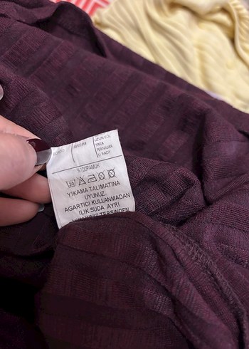 Mor Yarım Fermuarlı Uzun Kollu Kadın Kazak - Görsel 7