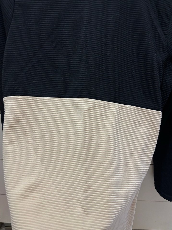 Erkek Siyah Bej Uzun Kollu Triko Sweatshirt - Görsel 3