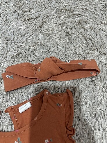 H&M Bebek bandanalı takım