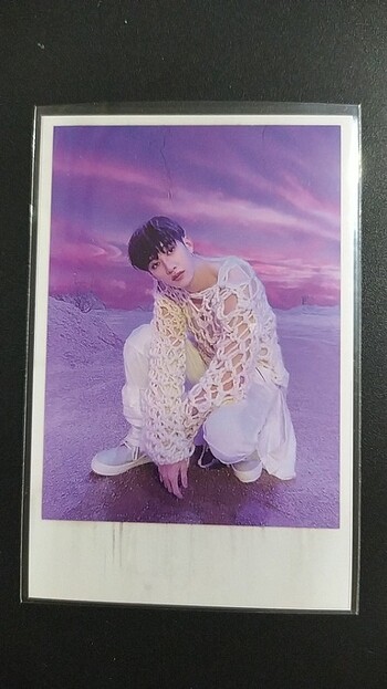 Kpop Photocard PC Stray Kids Rock Star Albüm Polaroid PC