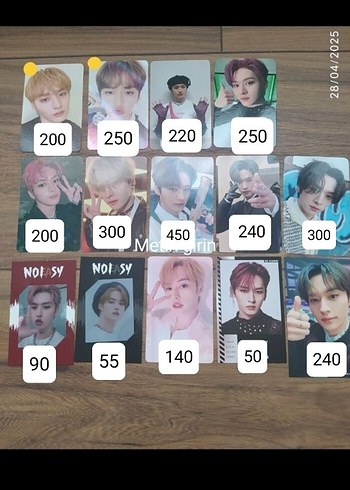 Beden Stray Kids Minho Photocard