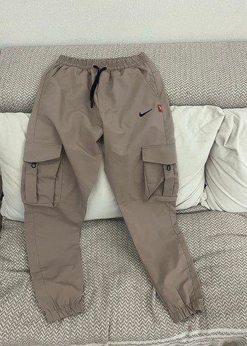 Bej Erkek Kargo Eşofman Altı - Görsel 4