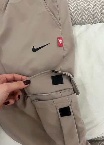 Bej Erkek Kargo Eşofman Altı - Görsel 3