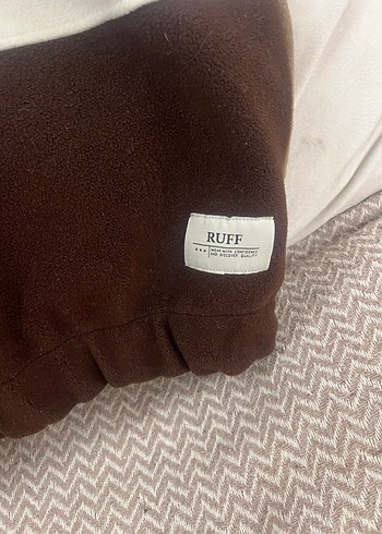 Kahverengi Yumuşak Kumaşlı Boğazlı Sweatshirt - Görsel 3