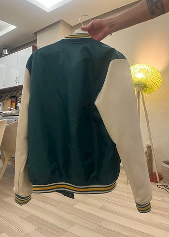 Yeşil Erkek Kolej Ceket - Görsel 5