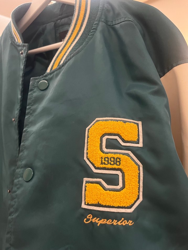 Yeşil Erkek Kolej Ceket - Görsel 3