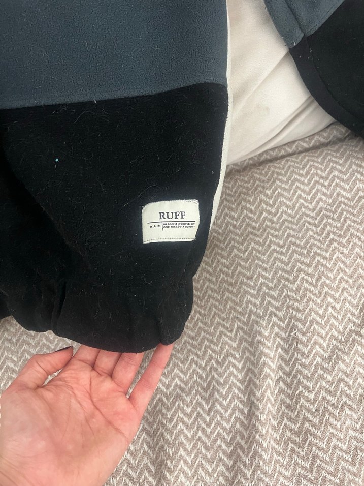 Yakası fermuarlı Gri Erkek Sweatshirt - Görsel 2