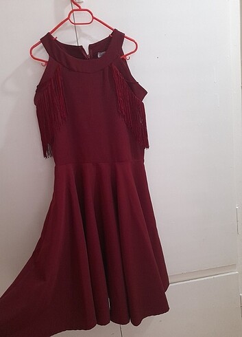Koton Omuz detaylı elbise