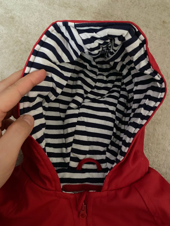 Kırmızı Erkek Bebek Fermuarlı Tulum - Görsel 3