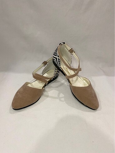 Bej Zebra Çapraz Babet