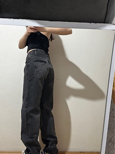 m Beden siyah Renk Pull and bear jean