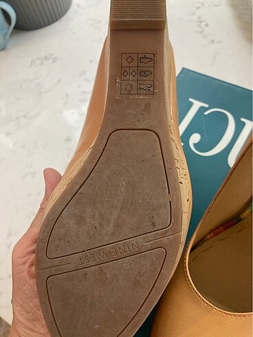 39 Beden ten rengi Renk Nine west kadın ayakkabı