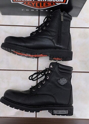 Harley Davidson Frisco Siyah Erkek Deri Bot
