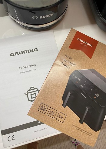 Grundig FR 7284 Airfit Twin Çiftli Airfryer 8.5 It Yağsız Fritöz - Görsel 8