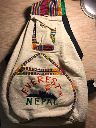 Diğer Nepal?den ithal otantik sırt çantası