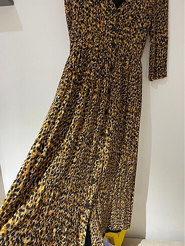 Zara Leopar elbise