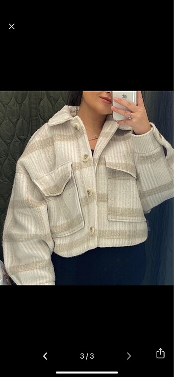 m Beden Pull bear mont kaşe