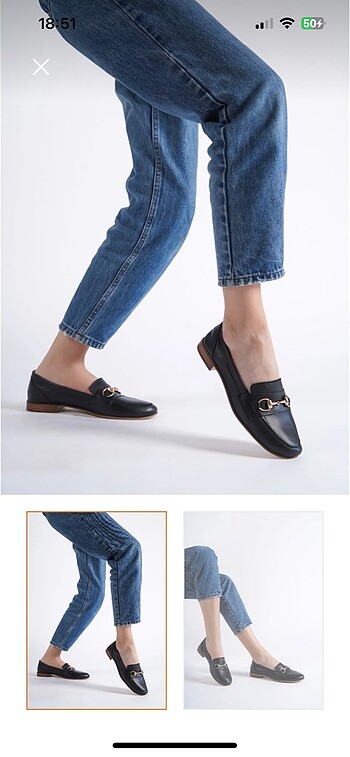 Deri Loafer