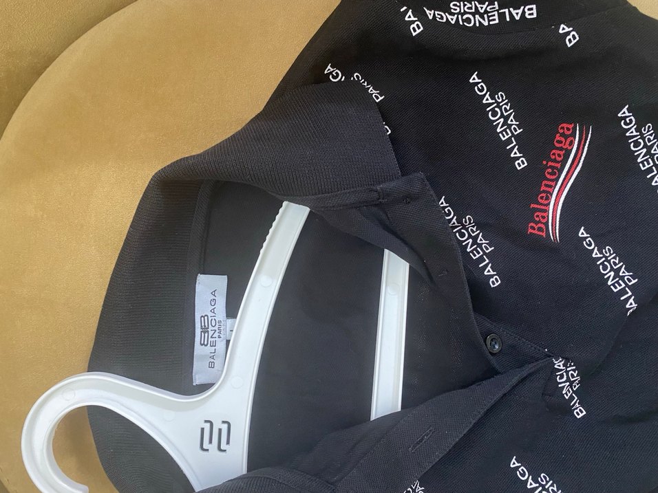 Balenciaga Siyah Kısa Kollu elbise - Görsel 3