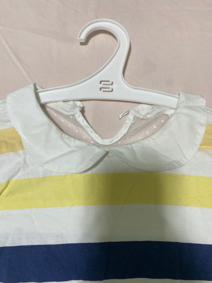 Bayan Çok Renkli Piliseli Kısa Kollu Tişört - Görsel 2