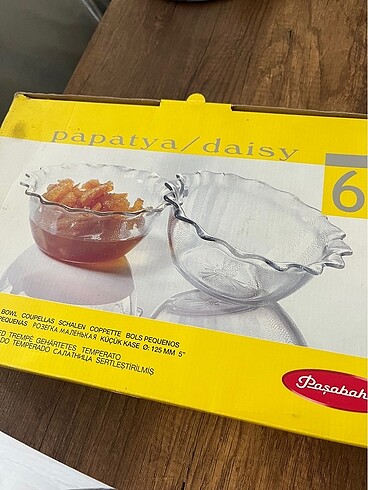 Papatya kase 6 lı