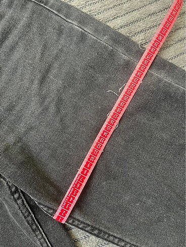 xs Beden Orta bel baggy geniş paça jean