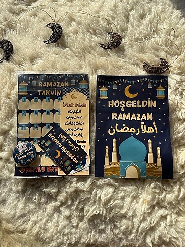 Beden Ramazan takvimi ramazan hediyesi ramazan çocuk hediyesi