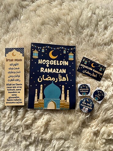 Ramazan takvimi ramazan hediyesi ramazan çocuk hediyesi