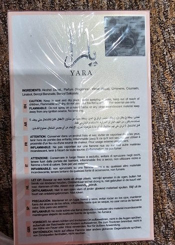 Lattafa Yara Kadın Parfümü 100 ml - Görsel 3