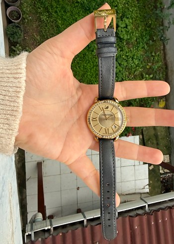 Swarovski Altın Kadın Kol Saati - Görsel 7