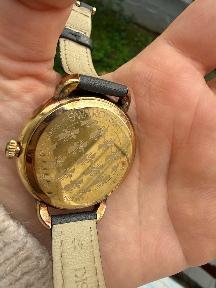 Swarovski Altın Kadın Kol Saati - Görsel 5