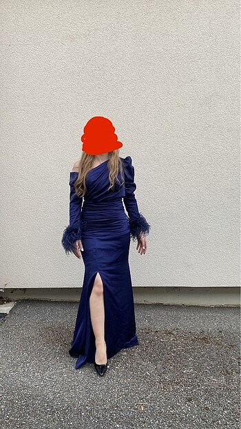 m Beden for coustume lacivert abiye