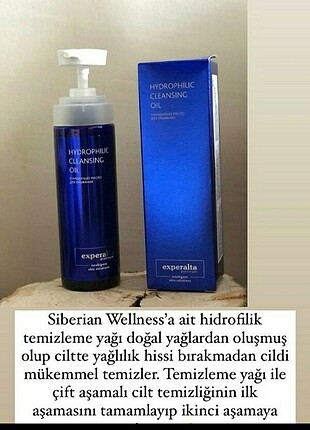 Siberian Wellness Çift Bazlı Temizleme Yağı