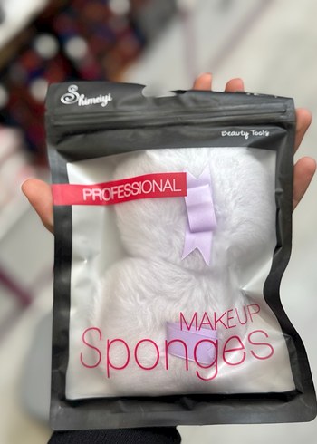 Profesyonel Beyaz Makyaj Süngeri - Görsel 2