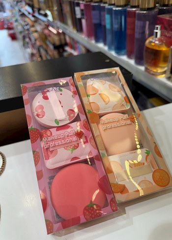 Pastel Pembe Makyaj Süngeri Seti - Görsel 3