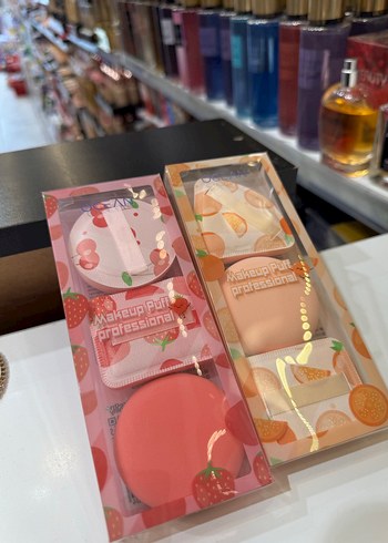 Pastel Pembe Makyaj Süngeri Seti - Görsel 2