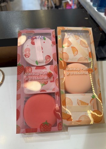 Pastel Pembe Makyaj Süngeri Seti - Görsel 4