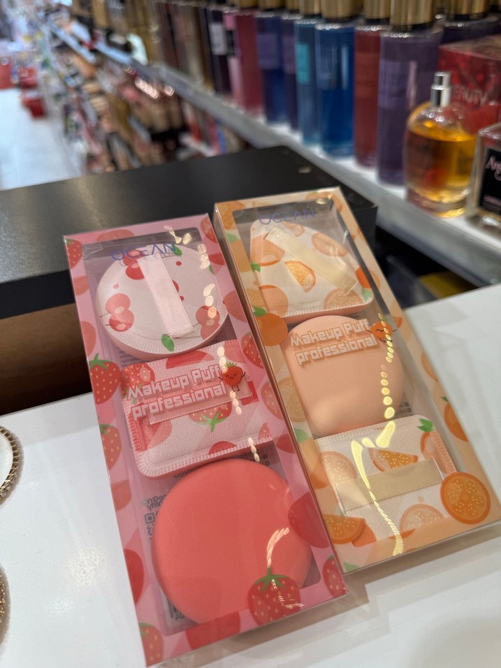 Pastel Pembe Makyaj Süngeri Seti - Görsel 2