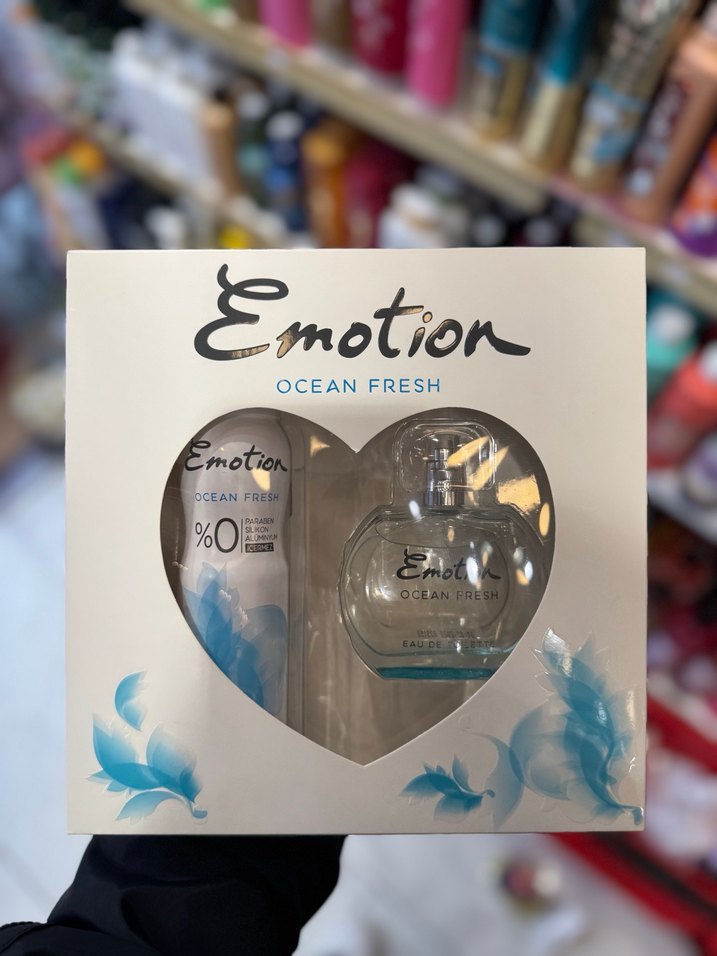 Emotion Ocean Fresh Kadın Deodorant ve Parfüm Seti - Görsel 2