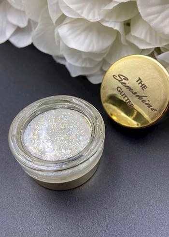 Parlak Beyaz Simli glitter - Görsel 2