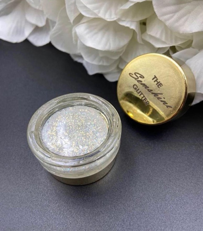 Parlak Beyaz Simli glitter - Görsel 2