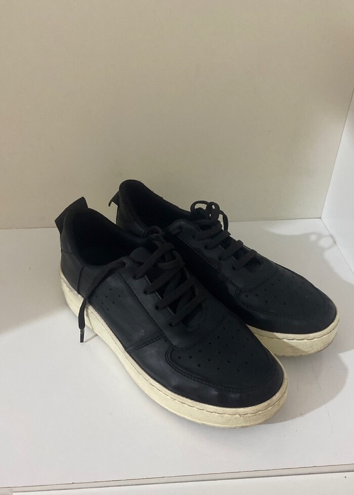 Siyah casual ayakkabı - Görsel 4