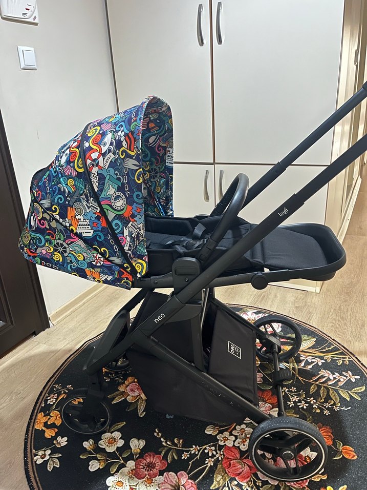 Kabin boy bebek arabası Bagi Neo Marine - Görsel 2